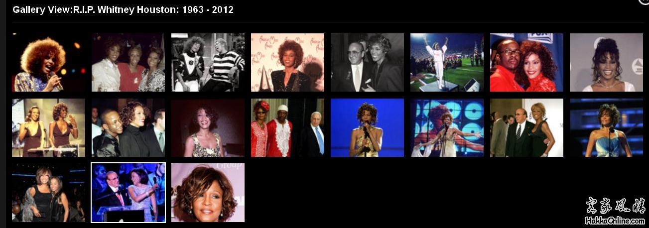 Whitney Houston: 1963 - 2012