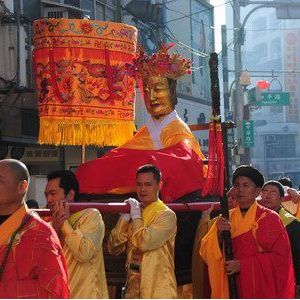 福建武平“客家保护神”定光佛金身结束首度台湾巡游